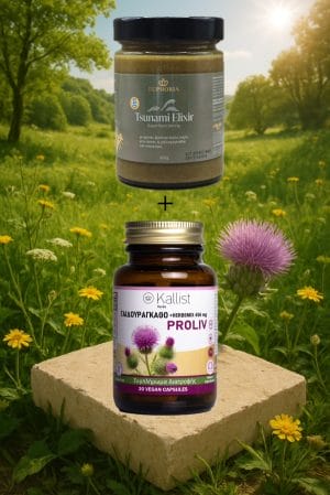 Deep Detox Duo – Καθαρισμός Οργανισμού & Υποστήριξη Ήπατος με Φυσικά Superfoods - Tsunami + ProLiv